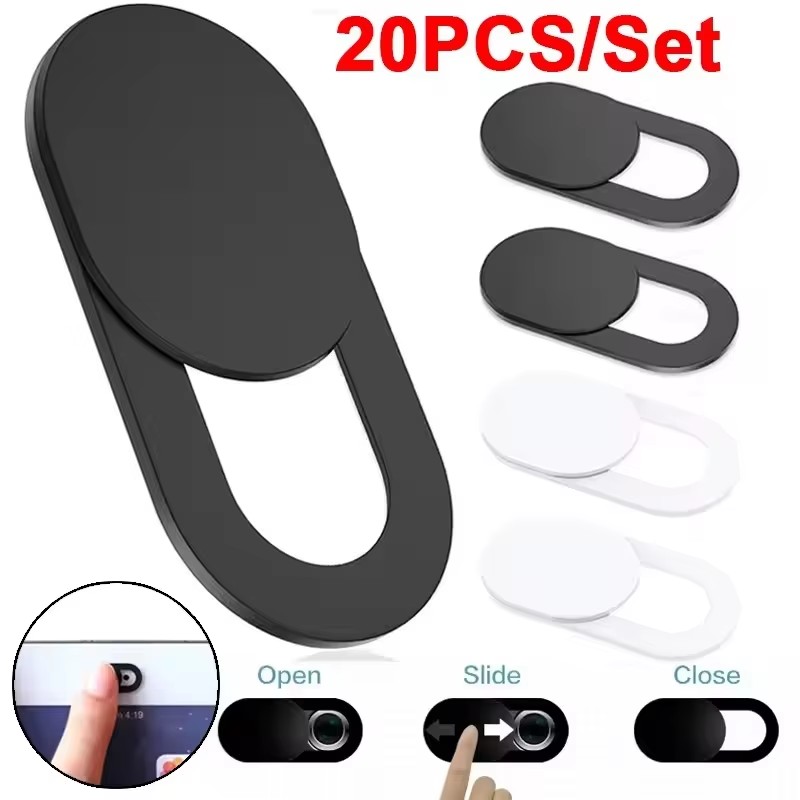Tablets - Plastic camerabescherming met magnetische sluiting, webcamafdekking