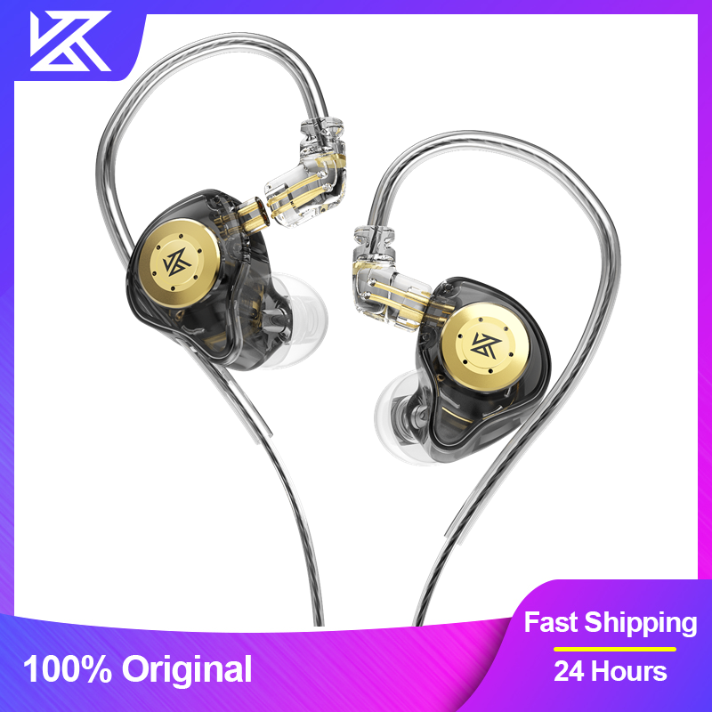 Type C Wired Earphones With Mic - KZ EDX Pro-oortelefoon Dynamische in-ear monitor