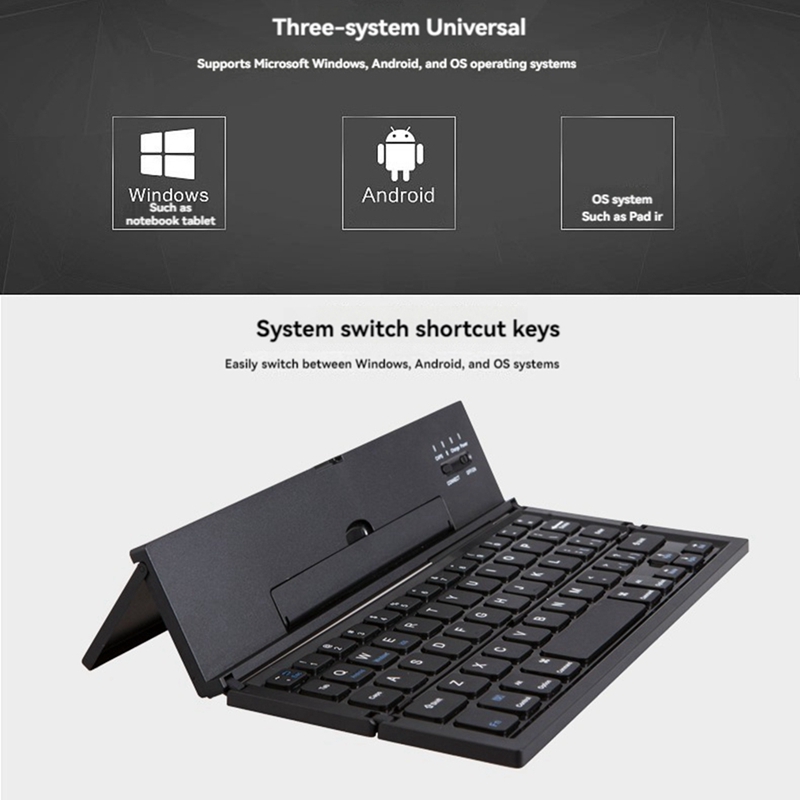 ● Opvouwbaar Bluetooth-toetsen - Tablets recensie en prijs