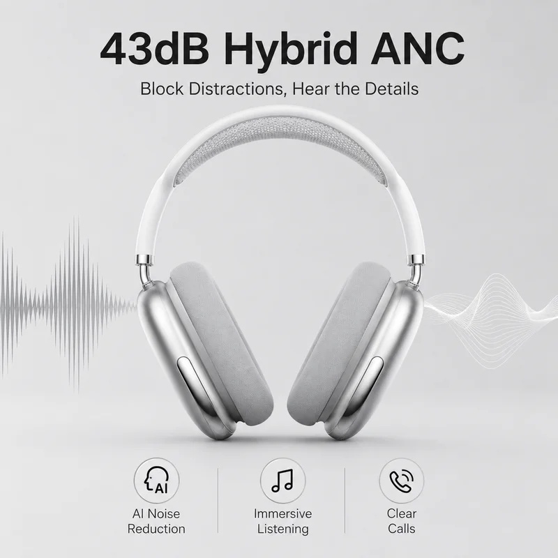Over-ear ANC draadloze Bluetoo - Anc Wireless Over Ear Headphones recensie en prijs