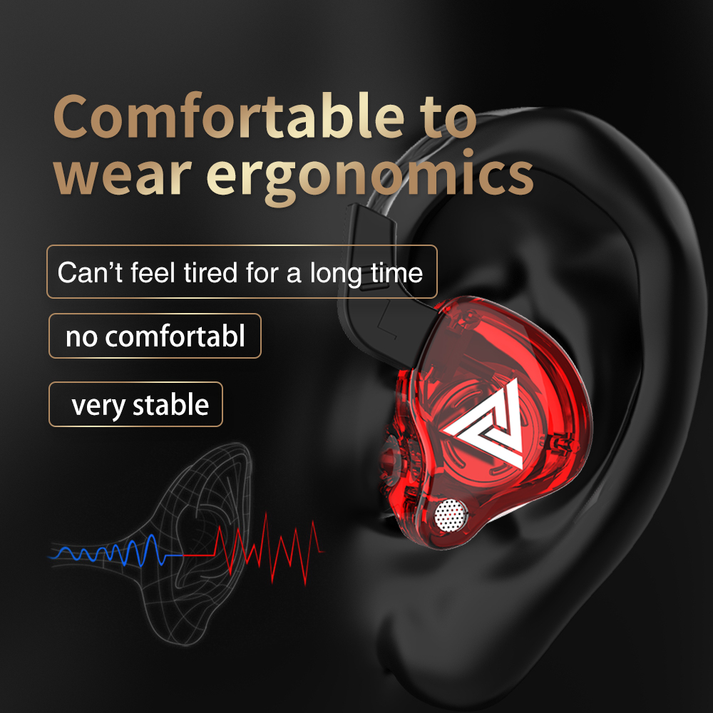 Originele QKZ AK6 Koper Driver - In Ear Monitors For Singers recensie en prijs