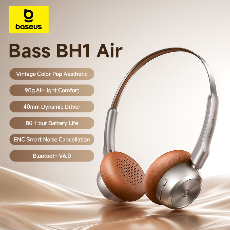 Baseus BH1 Air Draadloze Hoofd - Anc Wireless Over Ear Headphones recensie en prijs