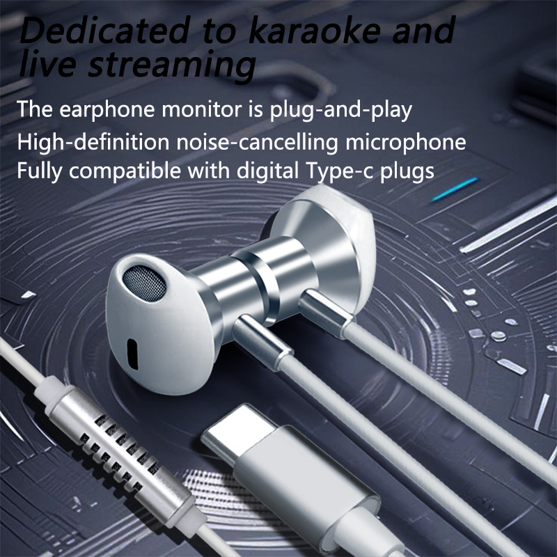 Type C Bedrade Karaoke-hoofdte - In Ear Monitors For Singers recensie en prijs