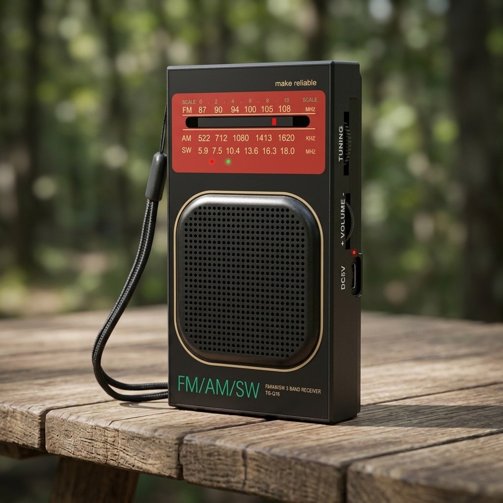 Compacte, oplaadbare FM/AM/SW- - Speakers recensie en prijs