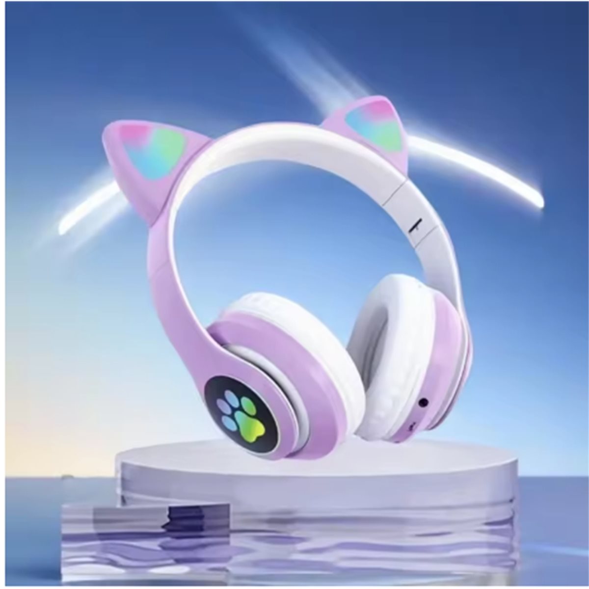 DT[Set] D1585 – schattige Blue - Cat Ear Bluetooth Headset Led recensie en prijs