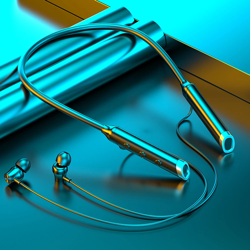 Draadloze hoofdtelefoon, Bluet - Magnetic Neckband Sports Earphones recensie en prijs