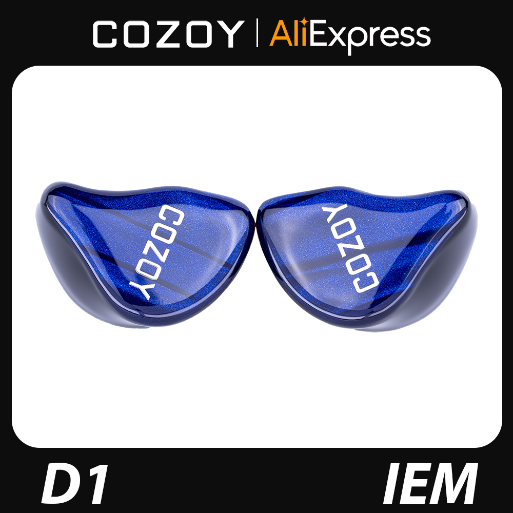 COZOY D1 IEM HIFI 10mm Grafeen - Planar Magnetic Iem Earphones recensie en prijs