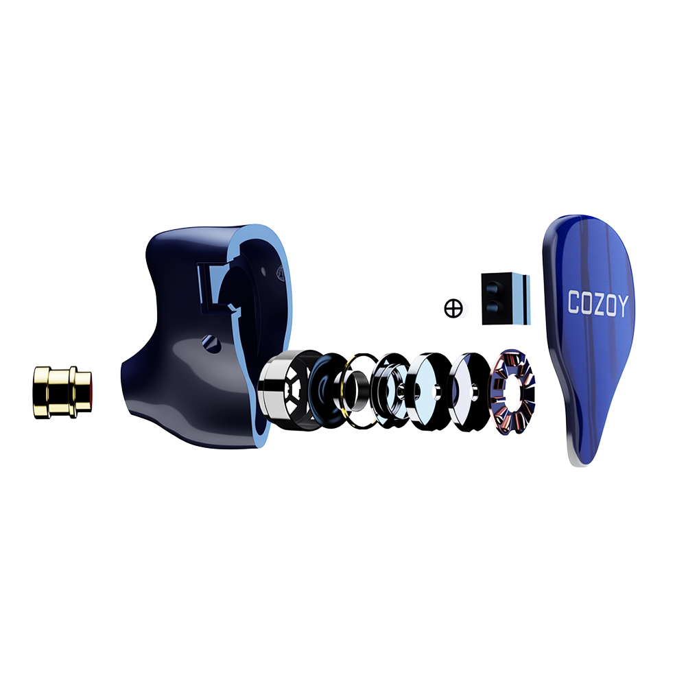 COZOY D1 IEM HIFI 10mm Grafeen - Planar Magnetic Iem Earphones recensie en prijs