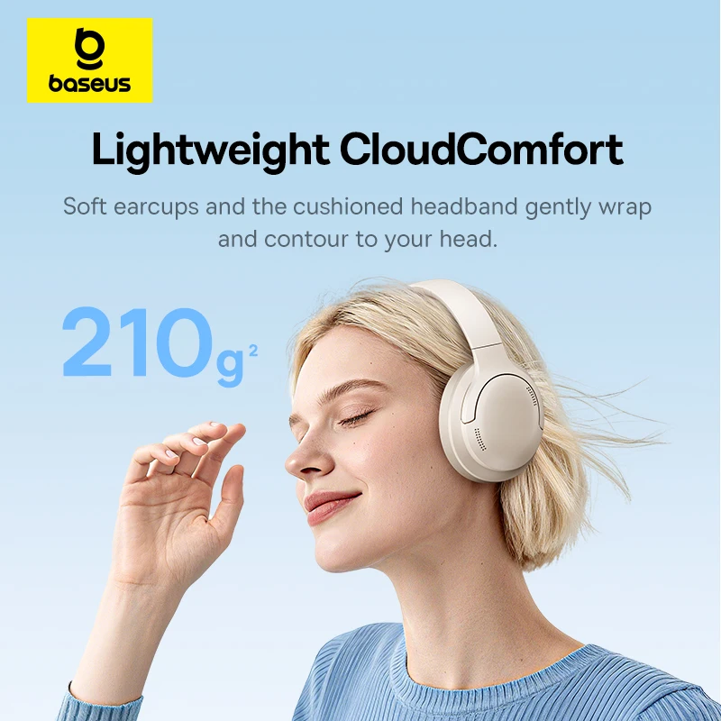 Baseus Draadloze Hoofdtelefoon - Anc Wireless Over Ear Headphones recensie en prijs