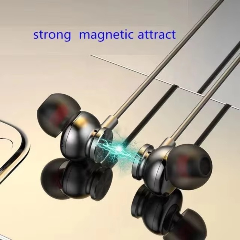 Led-batterijweergave Type-c op - Magnetic Neckband Sports Earphones recensie en prijs